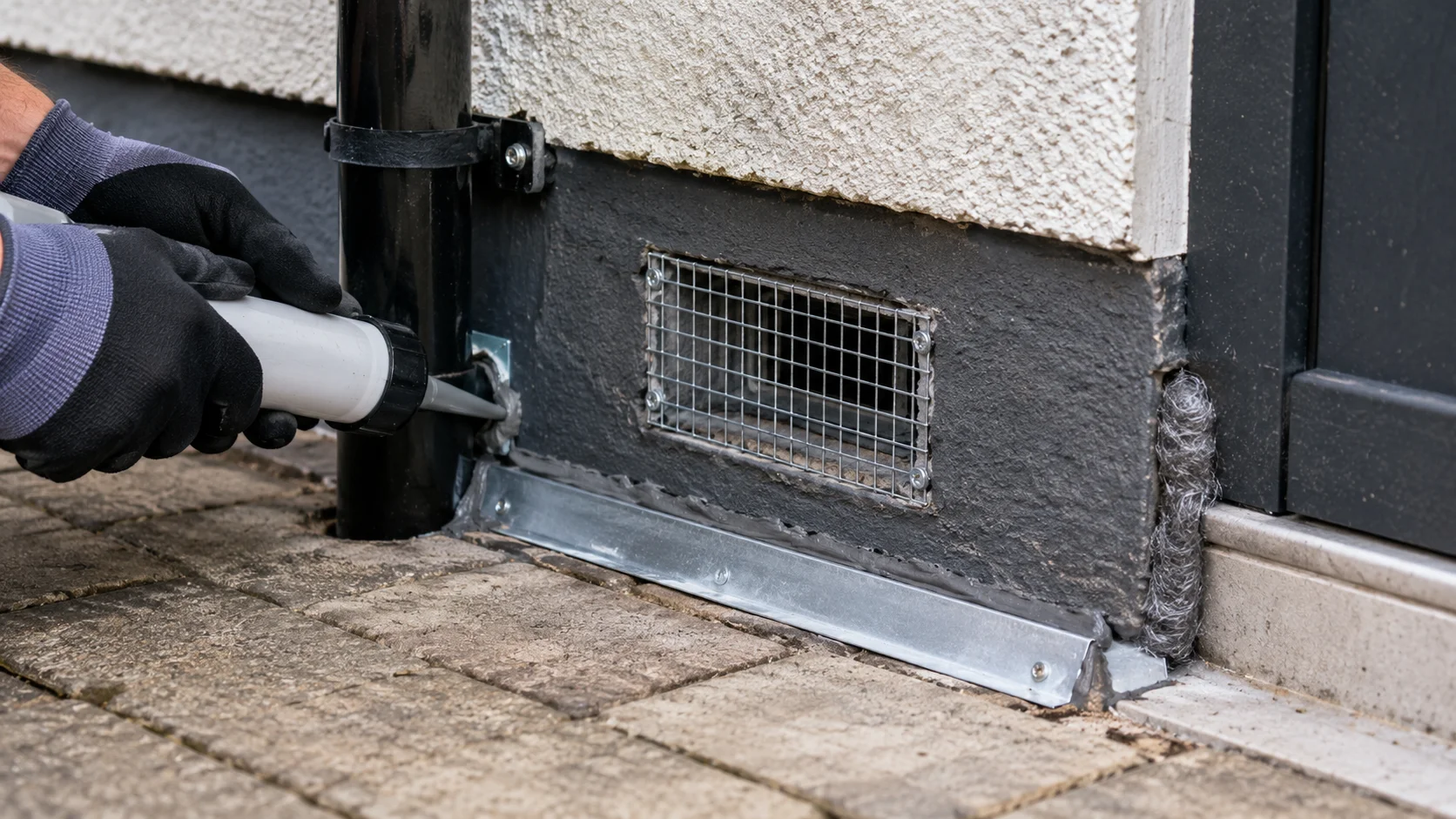 Proofing entry points against rodents