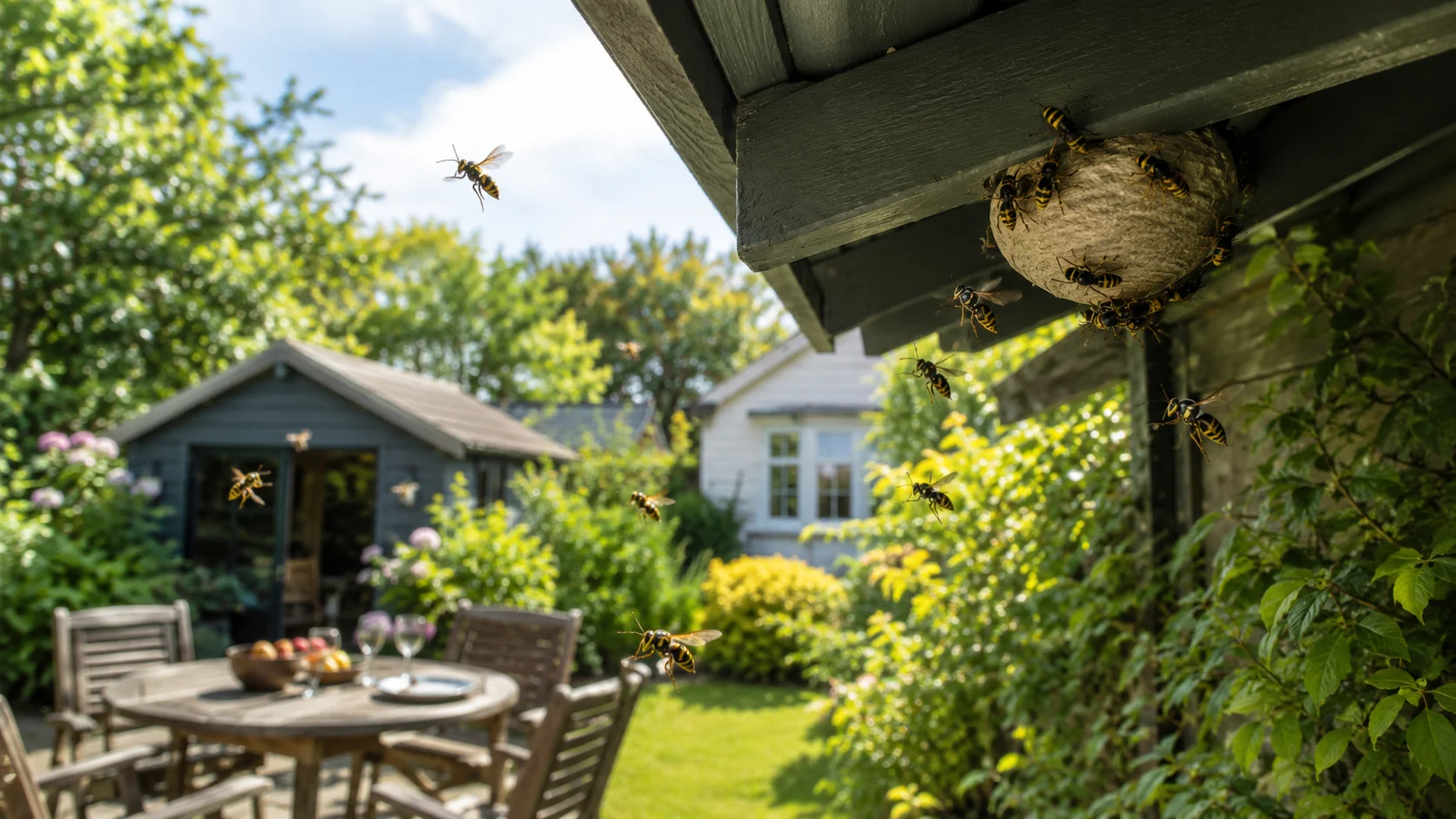 Wasps active during peak season in Ireland